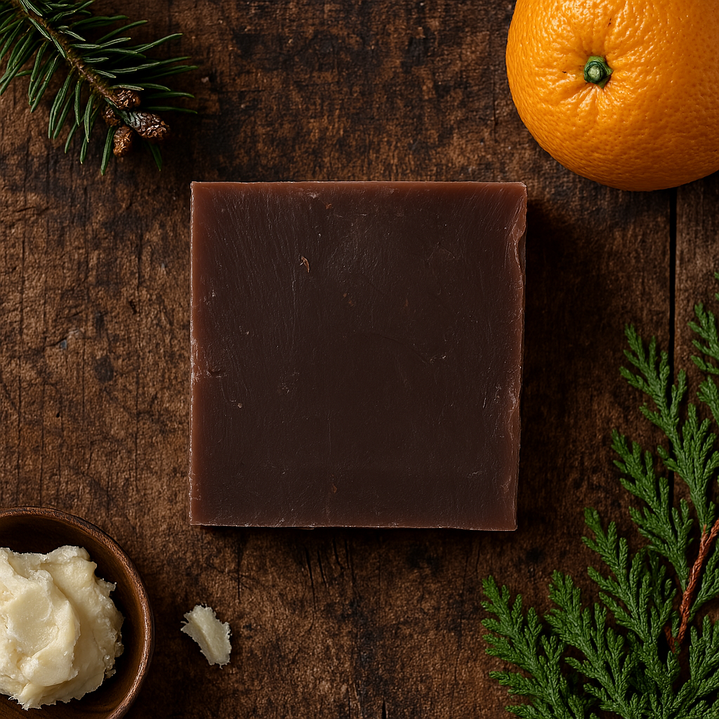 BARK & BALM Cypress, Balsam & Pine Tar Bar Soap