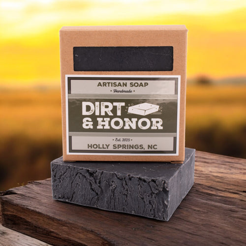 BLACKOUT Peppermint, Tea Tree & Charcoal Bar Soap